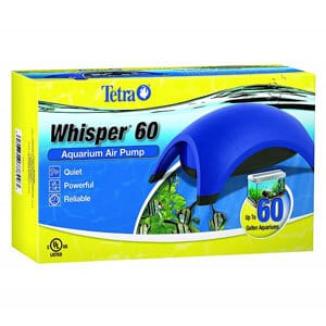 La bomba de aire para acuarios más silenciosa - Tetra Whisper