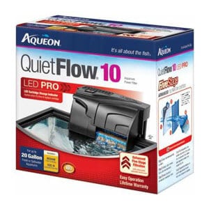La bomba de filtro asequible - Aqueon QuietFlow Filter