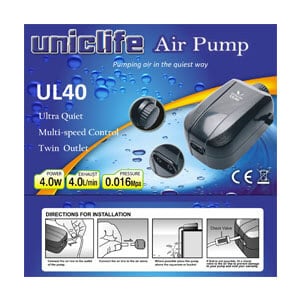 La bomba de aire ajustable