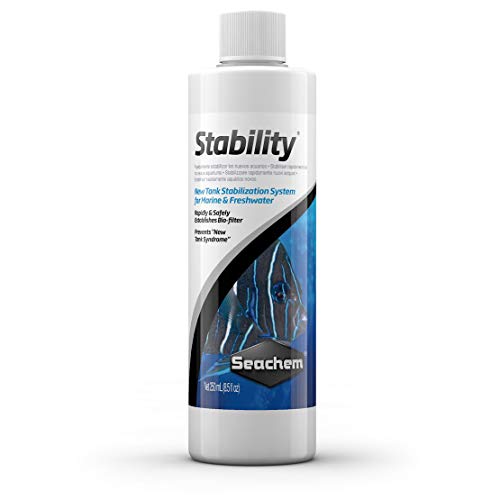 Seachem Stability Fish Tank Stabilizer - Para acuarios marinos y de agua dulce 500 ml