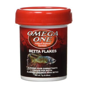 La mejor comida en escamas: Omega One Betta Flakes