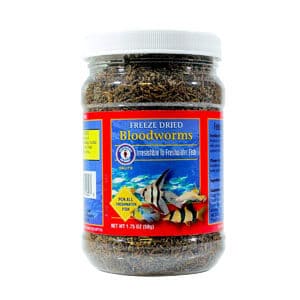 Gusanos de sangre liofilizados